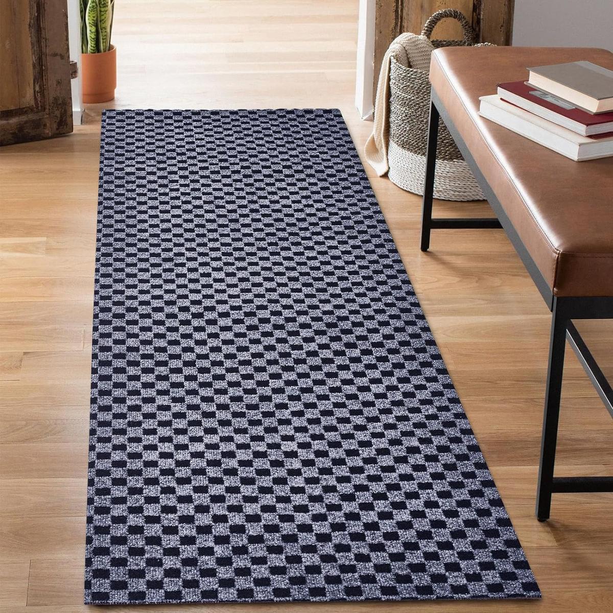 BESTVUE 2' x 8' Runner Rug with Rubber Backing, Retail $45.00