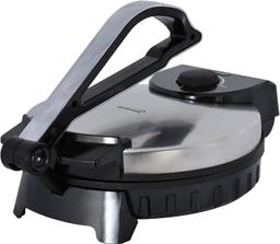 Brentwood Electric Tortilla Maker, Non-Stick, 10", Brushed Stainless Steel/Black, Retail $50.00