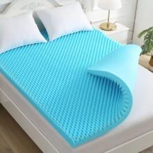 QUINEEHOM 2 Inch Foam Mattress Topper, Queen, Egg Crate Memory Foam, Retail $50.00