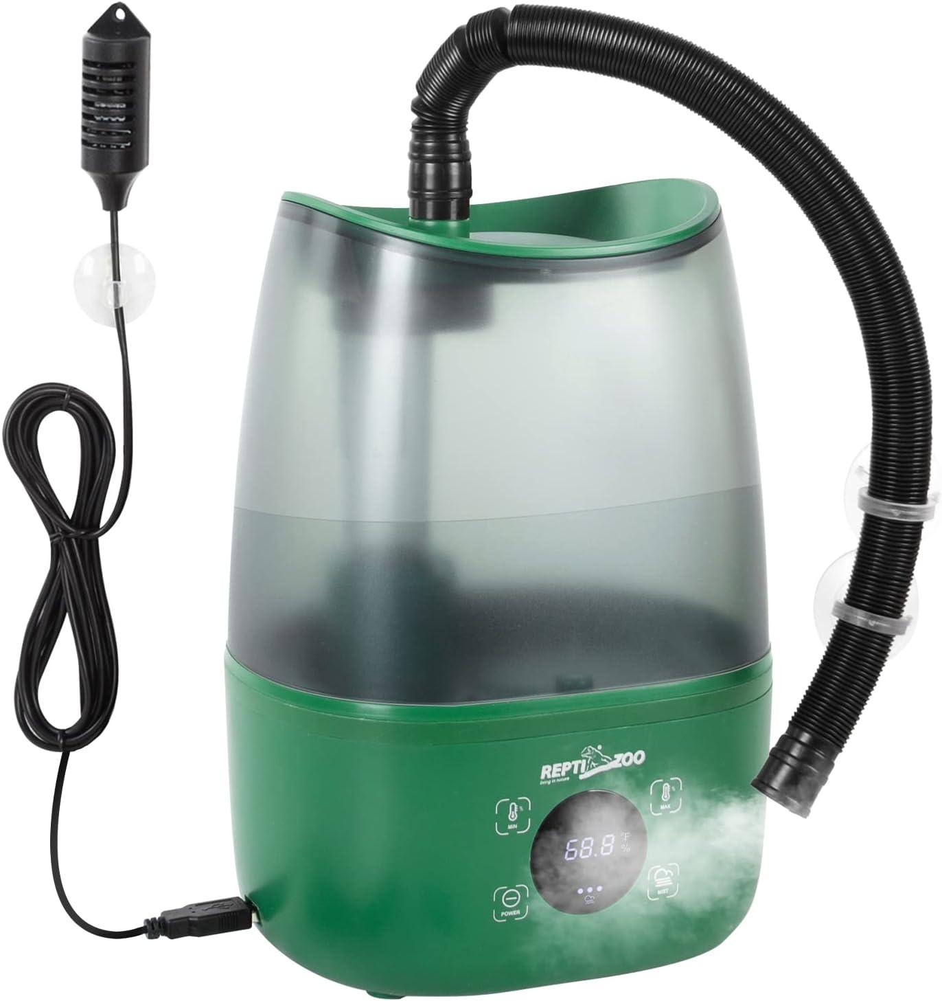 REPTIZOO Reptile Humidifier Fogger, 4L, Large, with Humidity Control, Retail $70.00