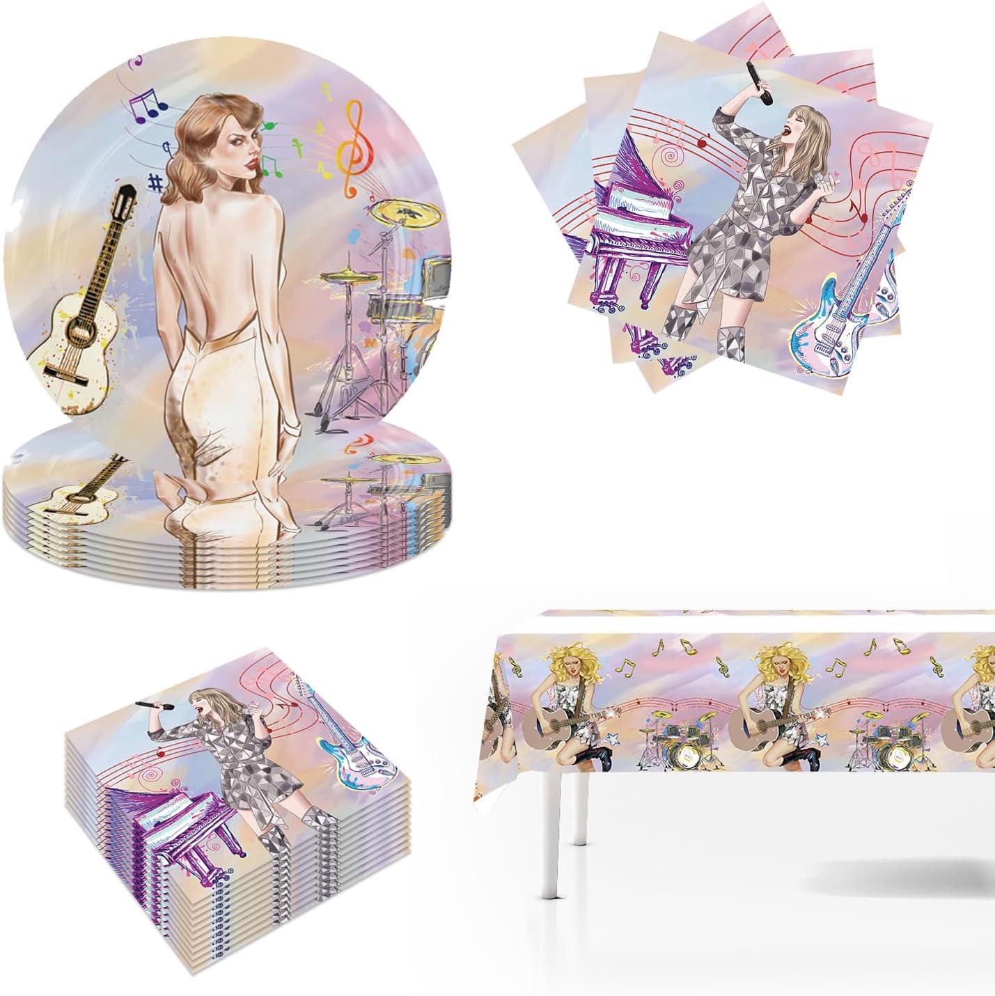 Taylor Party Supplies for Taylor Theme Birthday Decorations, Retail $20.00