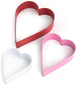 Cookie Cutter Kingdom, Heart Cookie Cutters, 3 Piece Set, (Heart 3 Pack), Retail $15.00