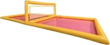 33ft Inflatable Volleyball Pool Water Game Volleyball Net, Retail $1,000.00