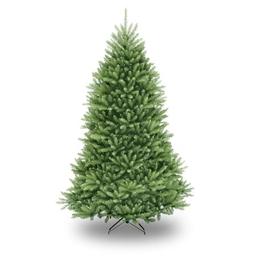 National Tree Company Floral Green - Hinged Dunhill Fir Tree, Unlit, 7.5 ft, Retail $210.00