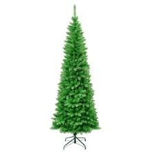 National Tree Company First Traditions Rowan Pencil Slim Christmas Tree, 7.5 Ft, Retail $140.00