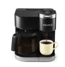 Keurig K-Duo Single Serve & Carafe Coffee Maker - Black, Retail $180.00