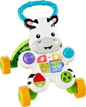 Fisher-Price Baby Learning Toy Learn with Me Zebra Walker, Retail $45.00