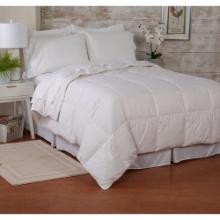 Hotel Suite White Goose Feather & Down Comforter, Full/Queen, Retail $125.00