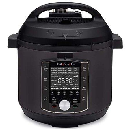 Instant Pot Pro 6 Qt. Multi-Use Pressure Cooker, Black, Retail $150.00