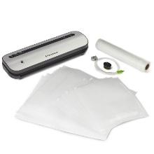 FoodSaver Space-Saving Vacuum Sealer with Bags, VS1230 - Silver-Tone, Retail $185.99