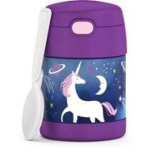 Thermos 10 Oz. Kid'S Funtainer Insulated Stainless Food Jar - Space Unicorn, Retail $30.00