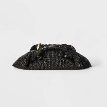 Croissant Clutch Handbag - Future Collective with Gabriella Karefa-Johnson, Black, Retail $35.00