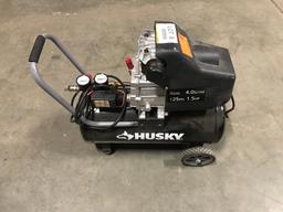 Husky 8G 150 PSI Hotdog Air Compressor, $159.85 Est. Retail Value