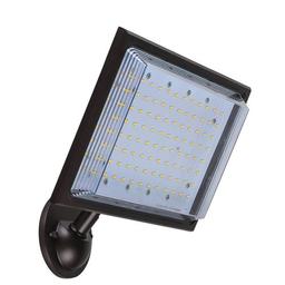 Defiant 1-Light Integrated LED Outdoor Bronze Dusk to Dawn Area/Security Flood Light, $115 ERV