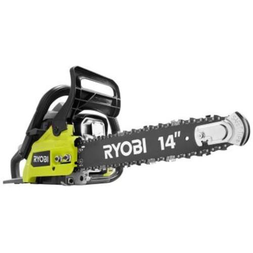 Ryobi 14 in. 37cc 2-Cycle Gas Chainsaw, $109 Est.Retail Value