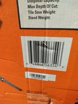 RIDGID 7 in. Tile Saw with Stand. $355.35 ERV