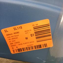 Sterilite Latching 35-gal. Storage Tote in Lapis Blue. $22.98 Est. MSRP