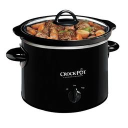 Crock-Pot 2-QT Round Manual Slow Cooker, Black. $28.75 ERV