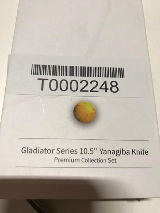 DALSTRONG Yanagiba Knife- 10.5"- German HC Steel- with Sheath. $45.86 ERV