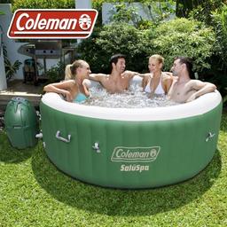 Coleman SaluSpa 4-6 Person Inflatable Portable Massage Hot Tub Spa. $378 MSRP
