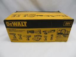 Dewalt 8 Tool 20v Lithium-ion Cordless Combo Kit Set W. 2 Batteries Charger Bag. $976 MSRP