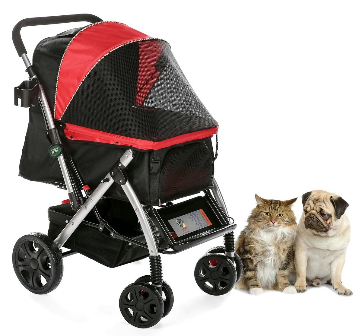 HPZ Pet Rover Premium Heavy Duty Dog/Cat/Pet Stroller Travel Carriage. $223 MSRP