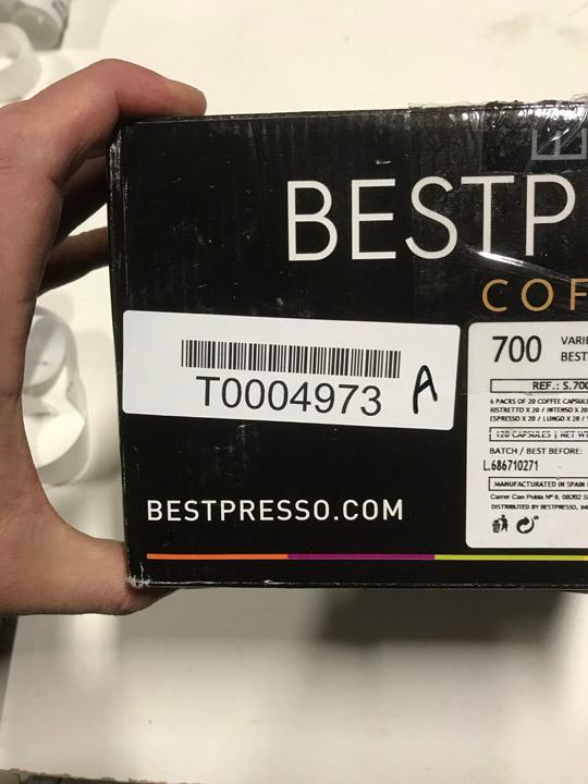 Bestpresso Coffee for Nespresso OriginalLine Machine 120 pods . $53 MSRP