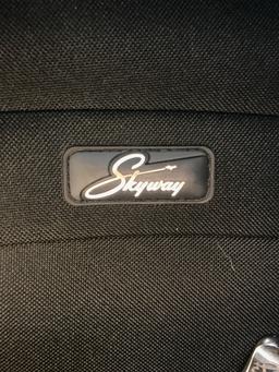Skyway Luggage Epic 21 Inch 2 Wheel Expandable Carry On, Black. $69 MSRP