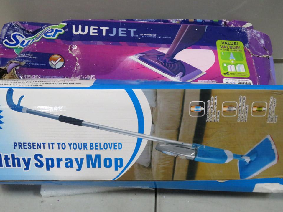 Swiffer Wetjet Spray Mop Floor Cleaner Starter Kit (Packaging May Vary) (1); and more. $58 MSRP