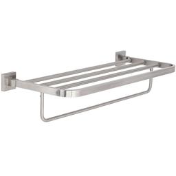 Modern Flat Brushed Nickel Towel Rack | . $71 MSRP