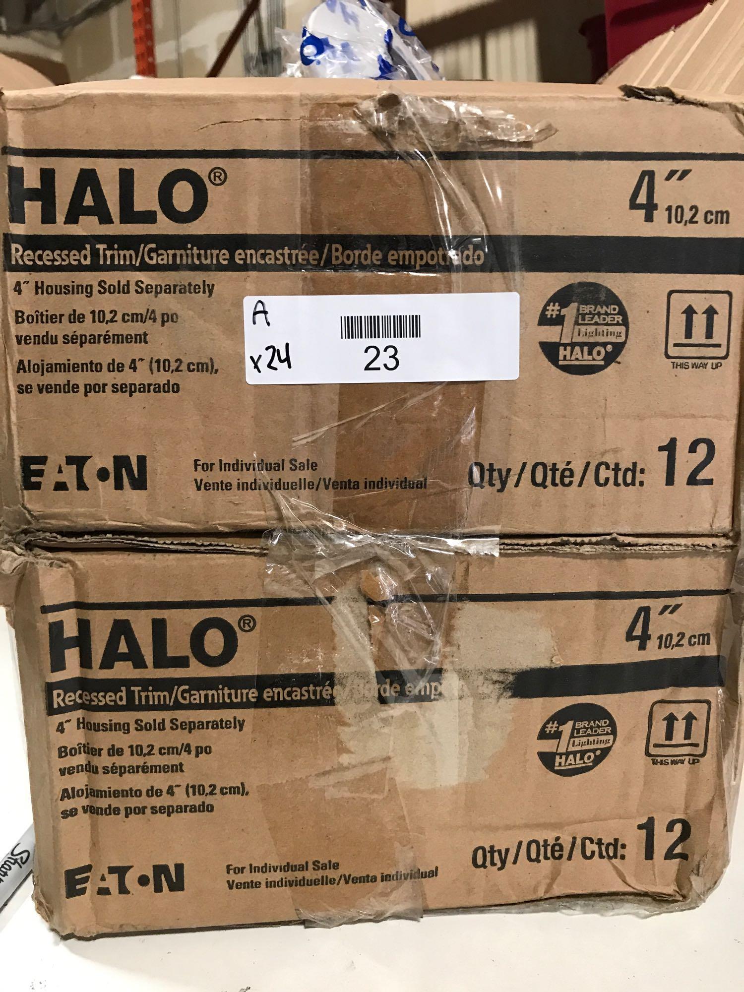 Lighting 24 pk/Halo 4 inch $214 MSRP