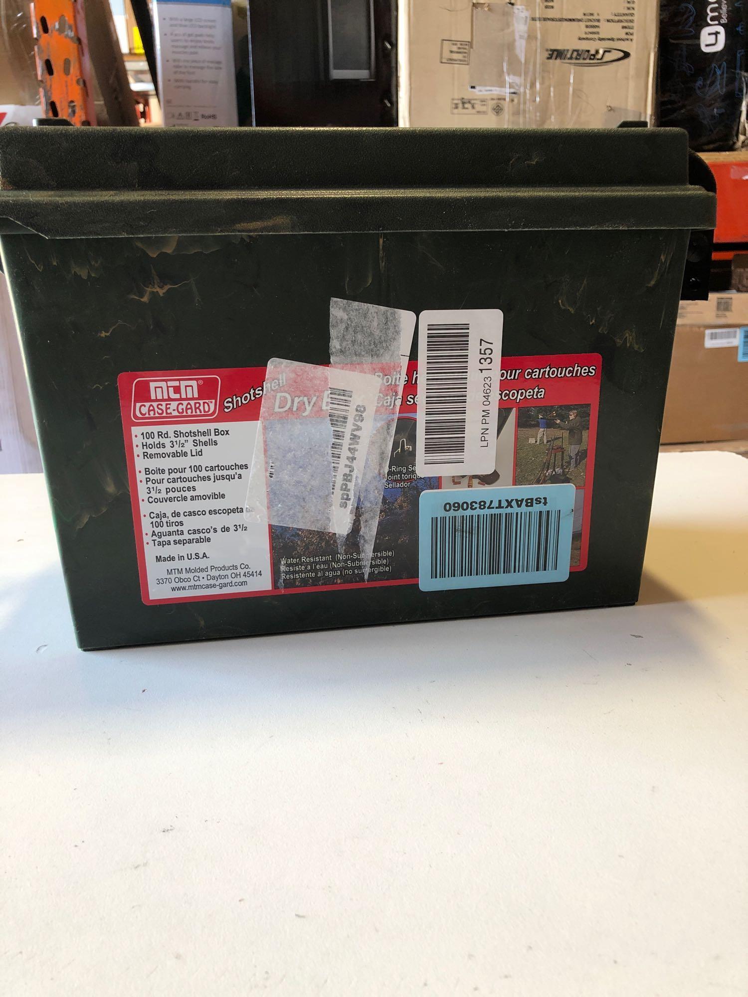 MTM 100 Round 12 Gauge Shotshell Dry Box,$25 MSRP