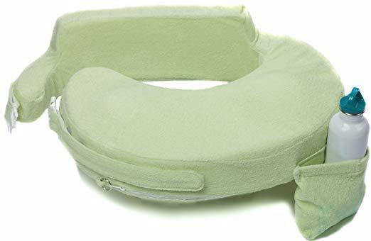 My Brest Friend Deluxe Nursing Pillow For Comfortable Posture, Light Green ,$ 49 MSRP