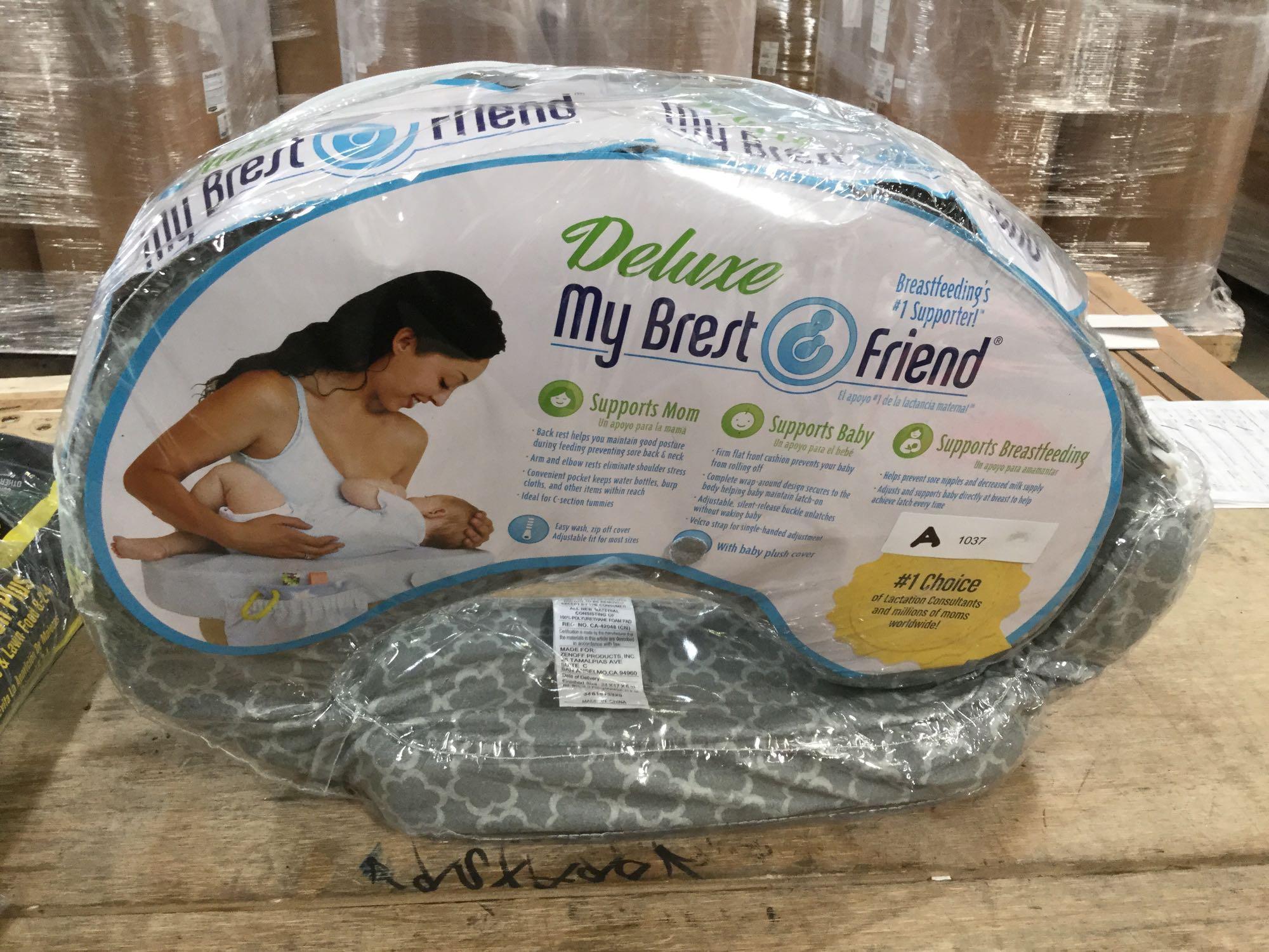 My Brest Friend Deluxe Nursing Pillow For Comfortable Posture, Light Green ,$ 49 MSRP