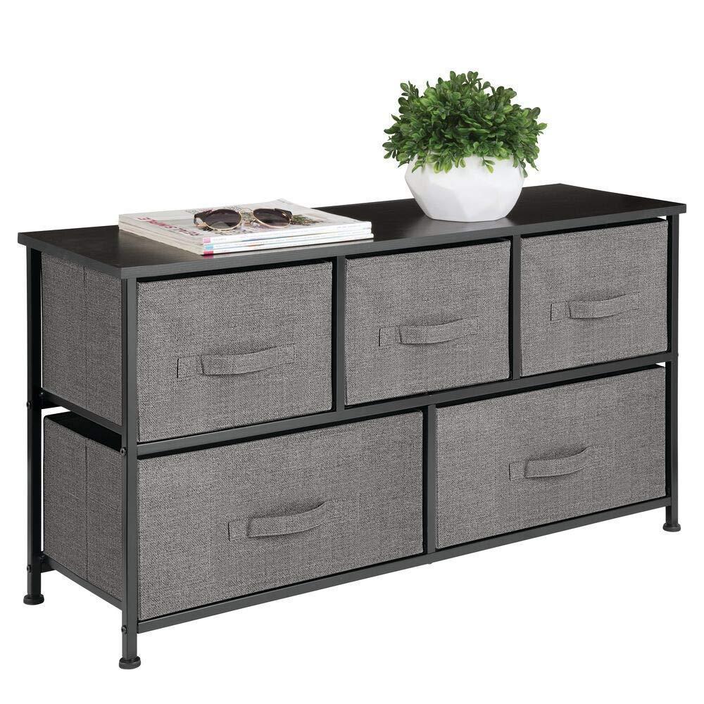 mDesign Extra Wide Dresser Storage Tower,$84 MSRP