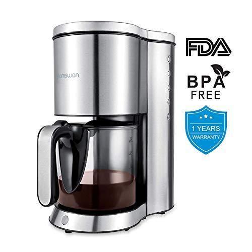 Drip Coffee Maker, HAMSWAN AD-103 Coffee Maker Coffee Pot,$39 MSRP