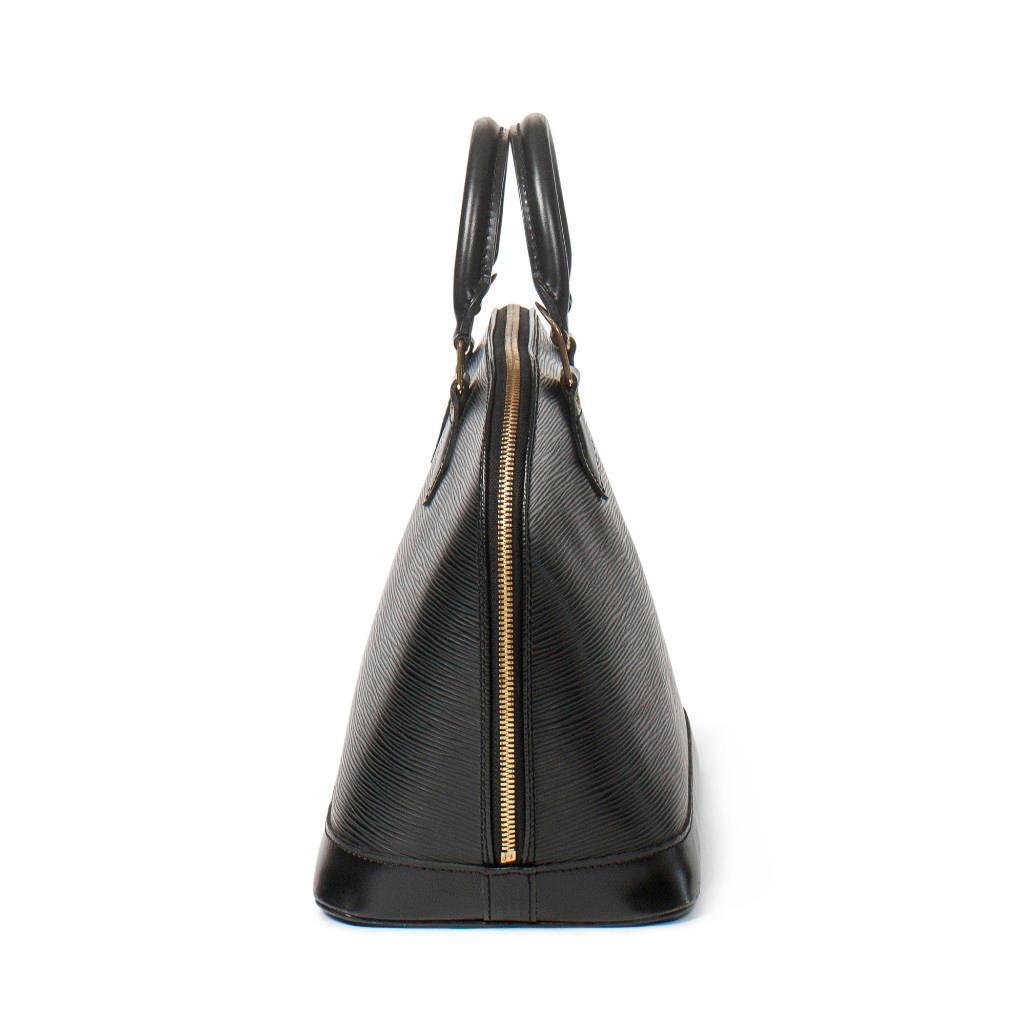 Louis Vuitton Alma Black Handbag