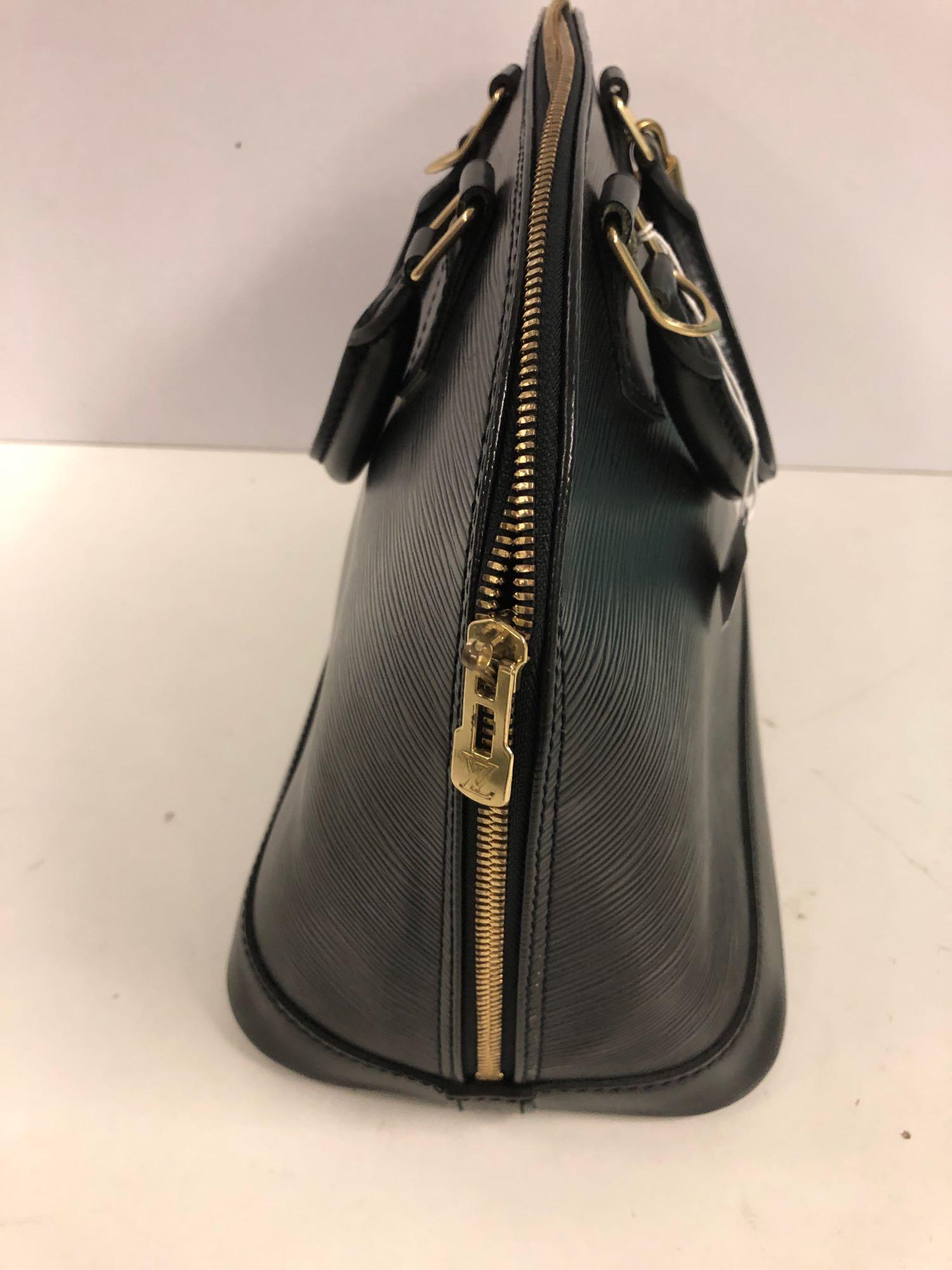 Louis Vuitton Alma Black Handbag