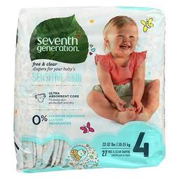 Seventh Generation Baby Diapers, Free-and-Clear for Sensitive Skin, $ 18 MSRP