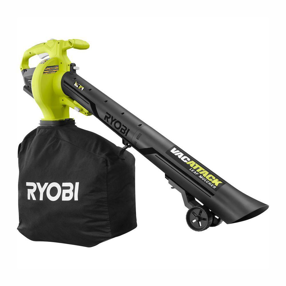 RYOBI 40-Volt Lithium-Ion Cordless Leaf Vacuum/Mulcher, $179 MSRP