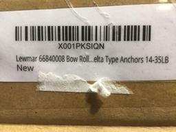 Lewmar 66840008 Bow Roller For Delta Type Anchors 14-35LB, 149 MSRP