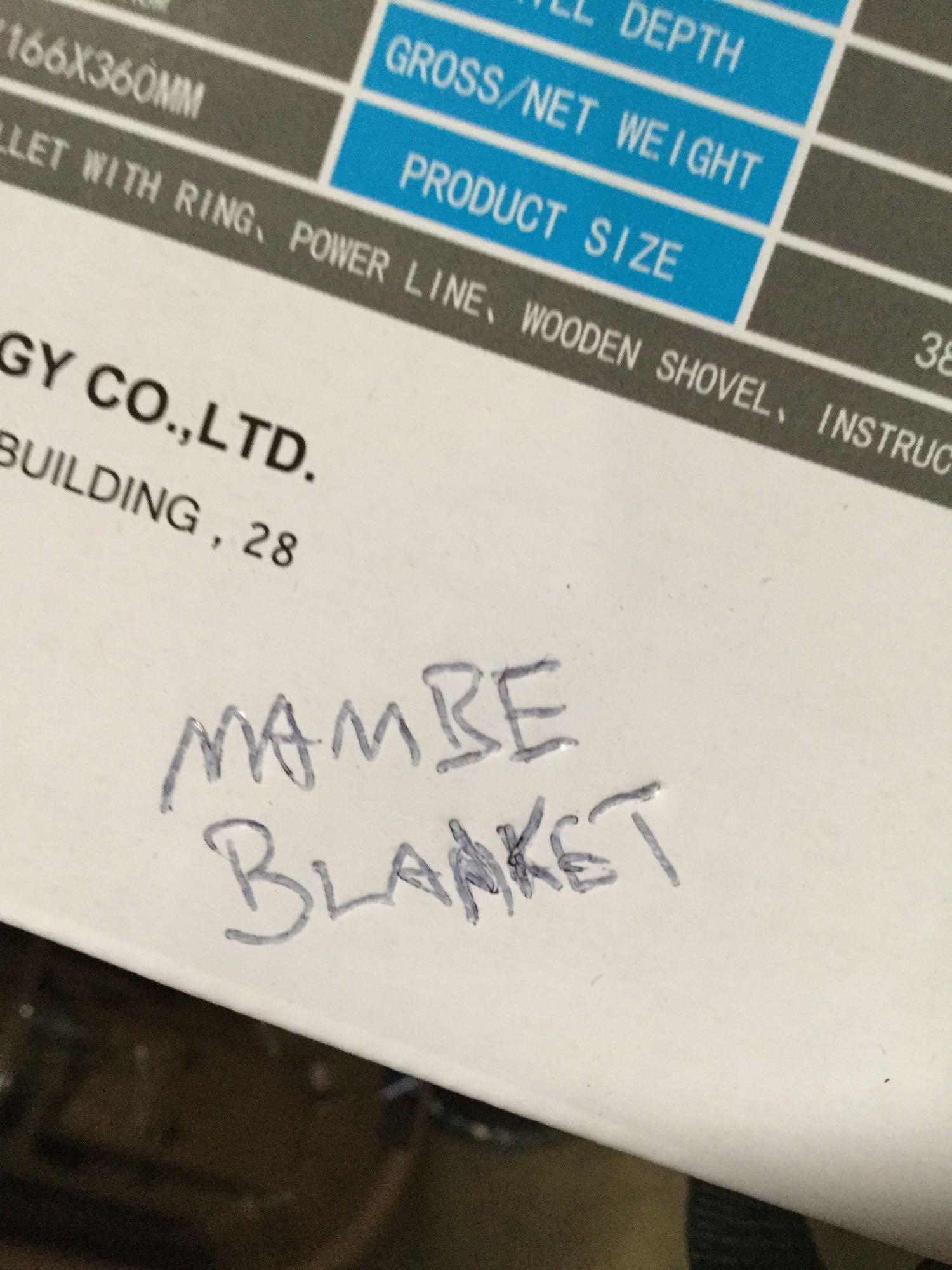 Mambe Blanket Co. Waterproof Mambe Silky Soft Throw for Dogs, Cats - Medium ,$87 MSRP