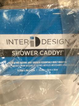 InterDesign Shower Caddy Silver,$25 MSRP