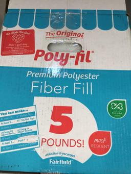 Fairfield PF-5 Poly-Fil Premium Fiber,$24 MSRP