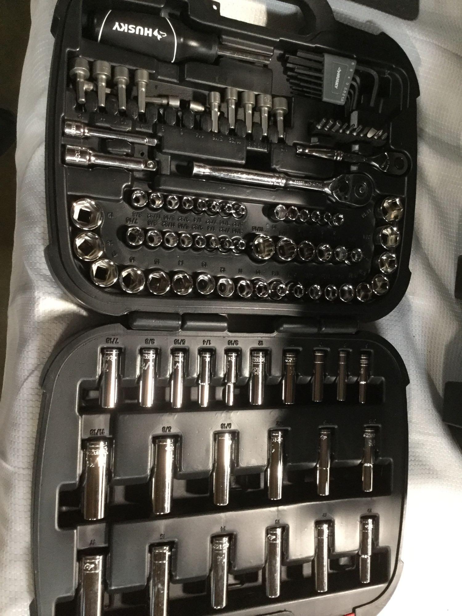 Husky Mechanics Tool Set, $80 MSRP