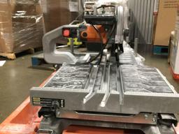 RIDGID Wet Tile Saw with Stand, $799 MSRP