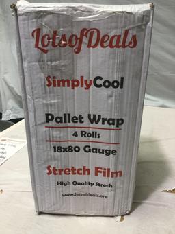Simply Cool Pallet Wrap (4 rolls), $60 MSRP