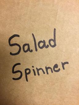 Culina Space Saver Salad Spinner,$18 MSRP