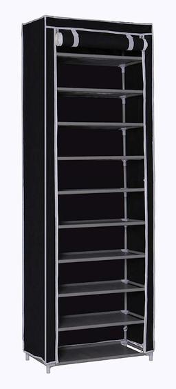 Homebi 10-Tier Shoe Rack 30 Pairs Shoe Tower Closet Shoes Storage Cabinet $35.99 MSRP