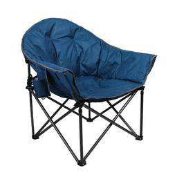 Alpha Camp Oversized Moon Saucer Chair With Folding Cup Holder and Carry Bag